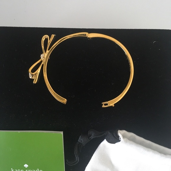Kate Spade Gold Bow Accent Bracelet - Picture 3 of 3